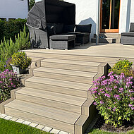 Systemlösungen für Fassaden und WPC-Terrassen