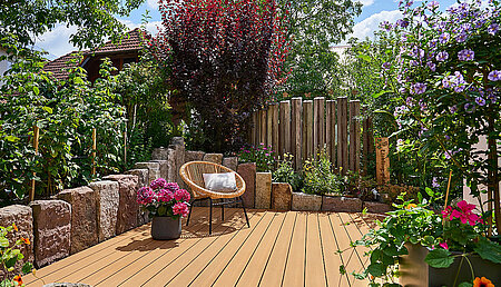 Mehr &raquo;Piazza&laquo; auf der Terrasse