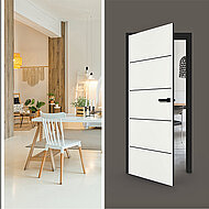 Wildeiche mit mattschwarzen Akzenten