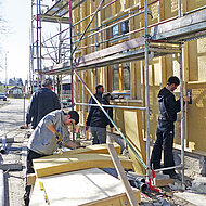 Holzfaser-WDVS wirkt Klimawandel entgegen