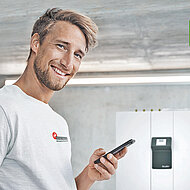 tecalor: Service-App für Fachpartner