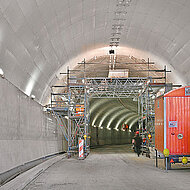 Befestigungslösung für Brandschutz in Tunnelbauwerken