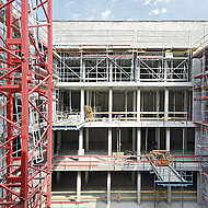 Beton für das Palais Holler