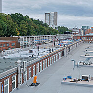 Gelungene Dachsanierung ganz ohne Faltenbildung