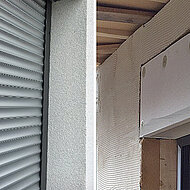 Rollladen- und Raffstore-Lösung  für Wärmedämmverbundsysteme