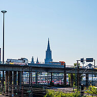 Wallstraßenbrücke in Ulm instandgesetzt