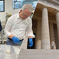 Grundreinigung und Schutz: Flughafen Valencia und Canova Tempel