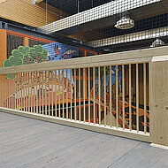 Hartwachs-Öl schützt Böden in neuem Kinderparadies