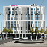 Rieder Smart Elements: Moderne Gitterstruktur aus maßgeschneiderten Betonteilen