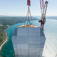 Bewehrungen für die höchsten Brückenpfeiler der Welt