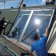 Loggia: Beste Aussichten durch Dachschiebefenster