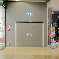 Funktionstüren für sicheres  und unbeschwertes Shoppen