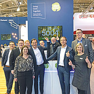 Tarkett: Bäume pflanzen auf der BAU 2019