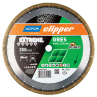 Trennen von dicken Feinsteinzeug-Platten ohne Nachschärfen und Scheibenwechsel