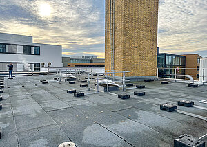 Sicherer Aufstieg auch am Altbau