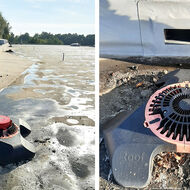 Keine verstopften Gullys und Stauwasser mehr