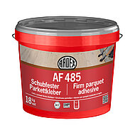 ARDEX: Für die schubfeste Verklebung von Massivholzböden: neuer hartelastischer SMP-Parkettklebstoff von Ardex