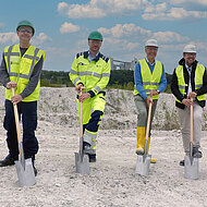 PV-Anlage im Steinbruch Hannover