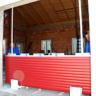 RollMatic-Tore in rund zwei Stunden montiert