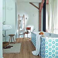 MeisterWerke: Designböden für das Badezimmer mit Umweltzeichen