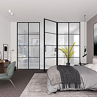 Strukturiert lichtdurchflutete Räume