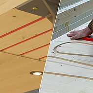 Behagliches Raumklima dank thermischer Bauteilaktivierung