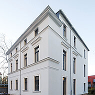 Denkmalgerechte energetische Sanierung einer Leipziger Jugendstil-Villa
