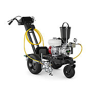 Jaegerlacke präsentiert neuen Markierwagen für effiziente Markierungsarbeiten