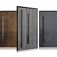 Haustürserie mit Keramikfüllung erfüllt vielfältige Anforderungen 