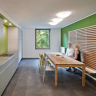 objectflor: Lose liegende Designbeläge für Studenten-Wohnhäuser