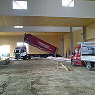 Hallenboden mit besonderen Vorzügen