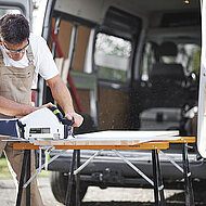 BG BAU fördert Akku-Handkreissägen