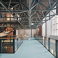 Hochleistungsboden für das Meeresmuseum