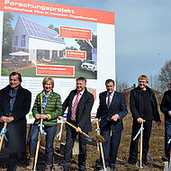 Modellprojekt für zukünftige Bauweisen