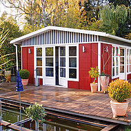 OSMO: Farbe auf Öl-Basis für Holz im Außenbereich