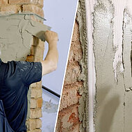 Trockene Wände im Handumdrehen