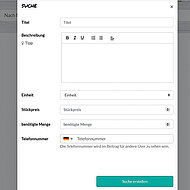 inpera: »Materialschuppen«: Hilfe in Sachen »schwierige Beschaffungssituation«