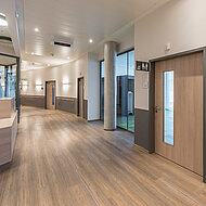 neuform-Türenwerk: Objekttürenprogramm für ein hochwertiges Klinikkonzept