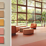 Nachhaltige Linoleum-Kollektion mit natürlicher Tiefe