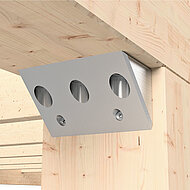 E.u.r.o.Tec: Ein vielseitiger Verbinder von Pfosten und Pfette