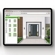 Praktisches Tool – neuer Konfigurator für die Visualisierung von Haustüren