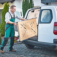 Wolfcraft: Mobile Werkbank für professionelle Ansprüche