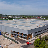 Neues DHL-Postzentrum bei München: Robust dank (Luftporen-) Beton