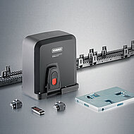 Sommer Antriebs- und Funktechnik: Smarter Schiebetorantrieb in neuem Design