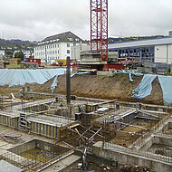 Transportbeton für Übungshalle der bayerischen Feuerwehren