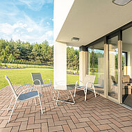 Gima: Pflasterklinker in neuen Farben mit Verlegehilfen