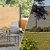 Individuellen Sichtschutz visuell in den eigenen Garten planen