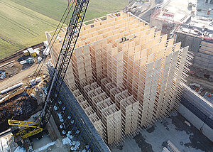 Holzfaserd&auml;mmung  f&uuml;r Weleda Campus