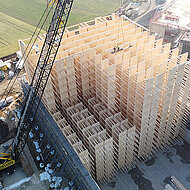 Holzfaserd&auml;mmung  f&uuml;r Weleda Campus