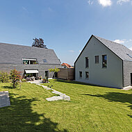 Schieferkleid verbindet  Tradition und Moderne 